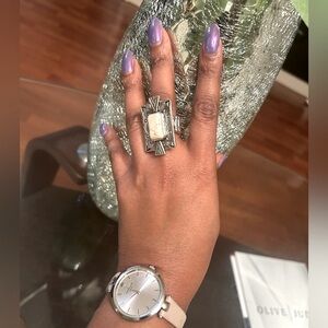 Kate Spade Silver  Watch & ring